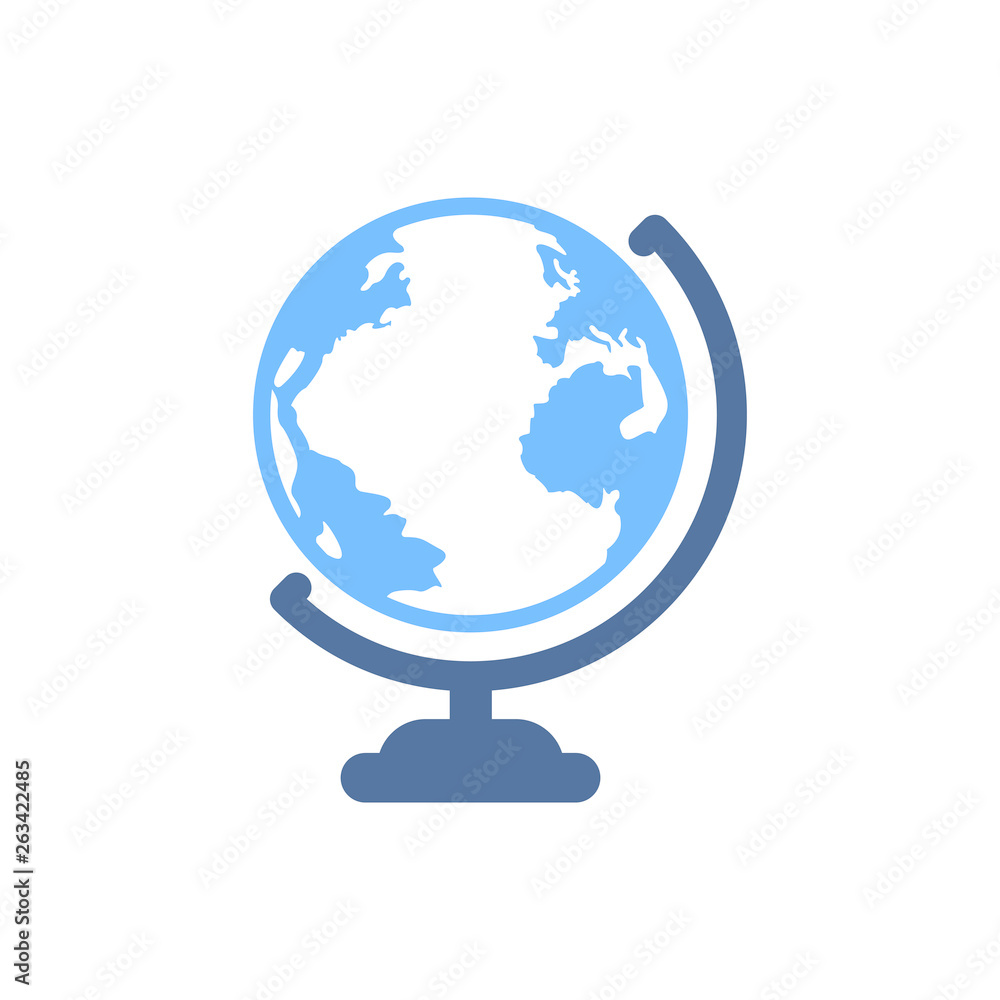 Simple Illustration of Atlas Icon