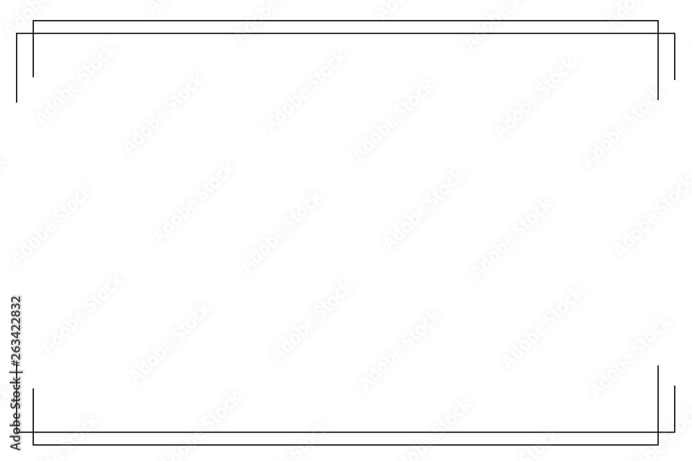 Obraz premium Frame vector icon