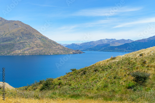 hiking jacks point track with view of lake wakatipu, queenstown, new zealand 2