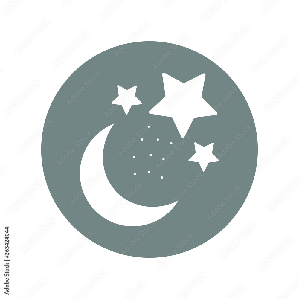 star and moon logo icon star and moon logo icon