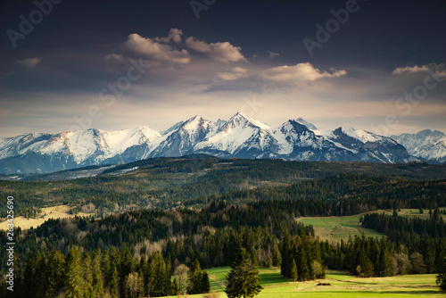 Fototapeta Naklejka Na Ścianę i Meble -  Tatry mountains spring