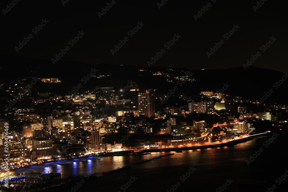 Obraz premium 熱海の夜景