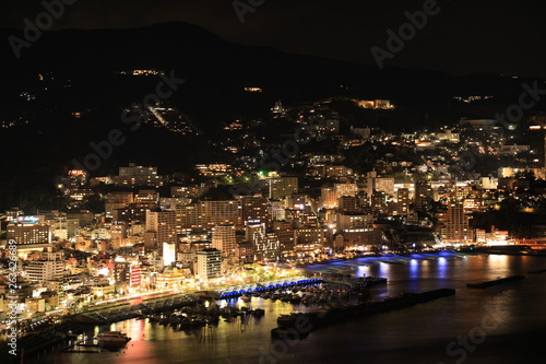 熱海の夜景