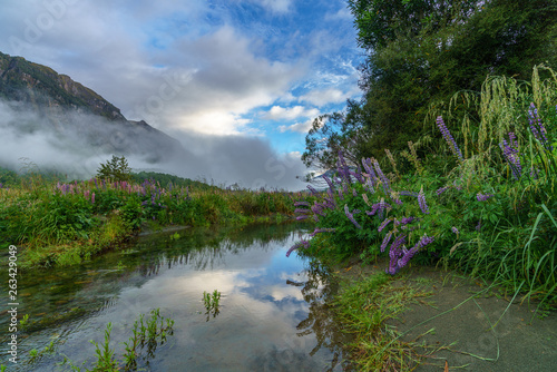river in the mountains, southland, new zealand 7