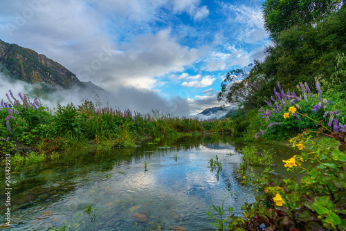 river in the mountains, southland, new zealand 10