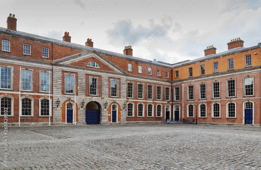 George's Hall in Dublin castle, Ireland