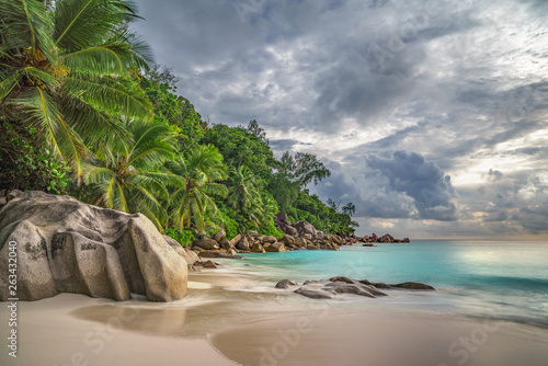 paradise beach at anse georgette, praslin, seychelles 8