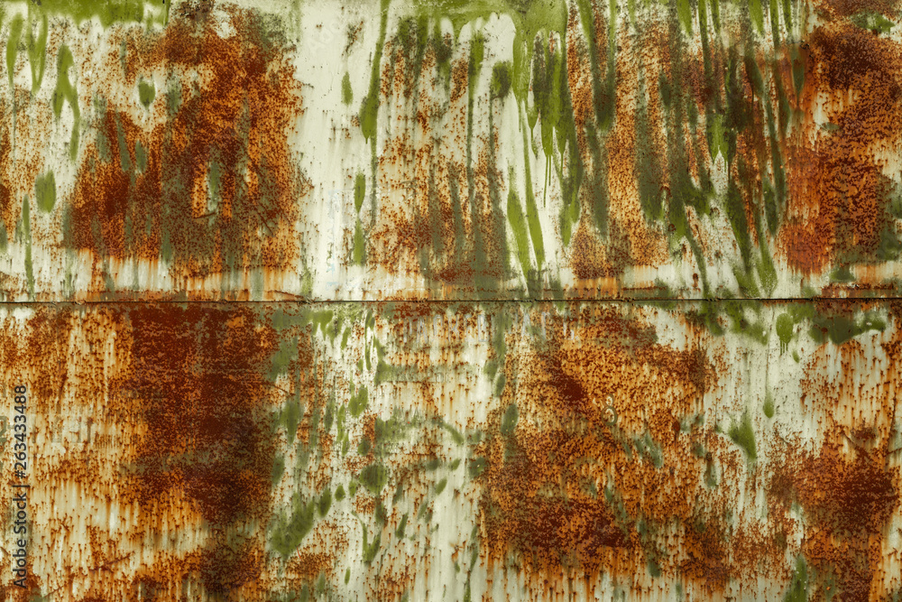 Rusty metal texture as background