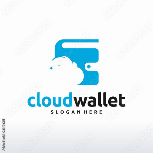 Cloud Wallet logo designs template, Financial logo symbol