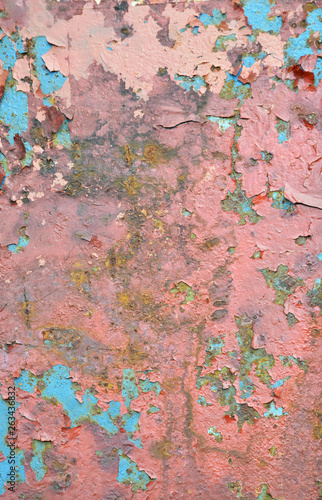 grunge abstract colorful wall background