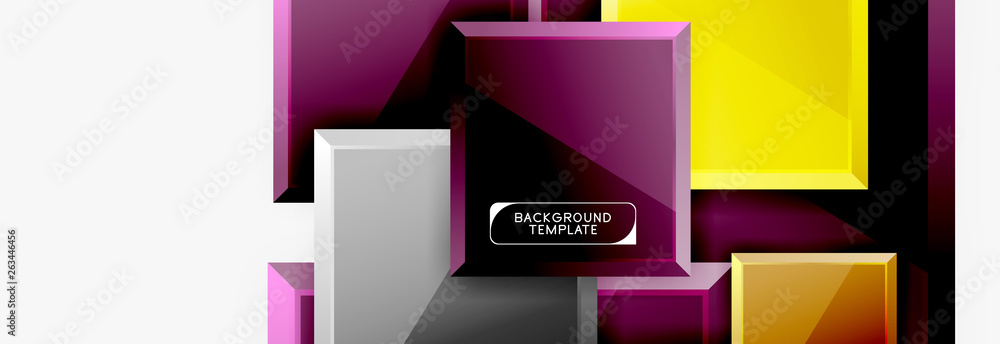 Minimal square banner abstract background Minimal square banner abstract background