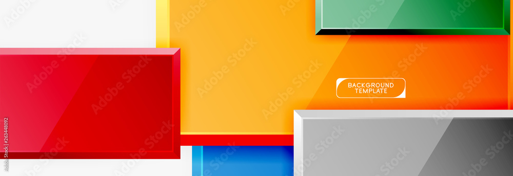 Minimal square banner abstract background Minimal square banner abstract background