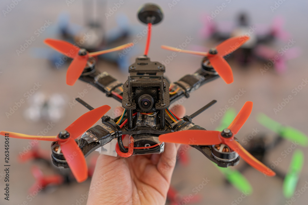 Five Inch racing drone equipped with camera Five Inch racing drone equipped with camera