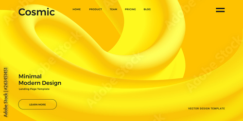 Trendy design template with fluid and liquid shapes. Abstract gradient backgrounds. Applicable for covers, websites, flyers, presentations, banners. Vector illustration. Eps10