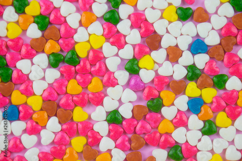 sprinkles background, sugar sprinkle dots, decoration for cake and bakery