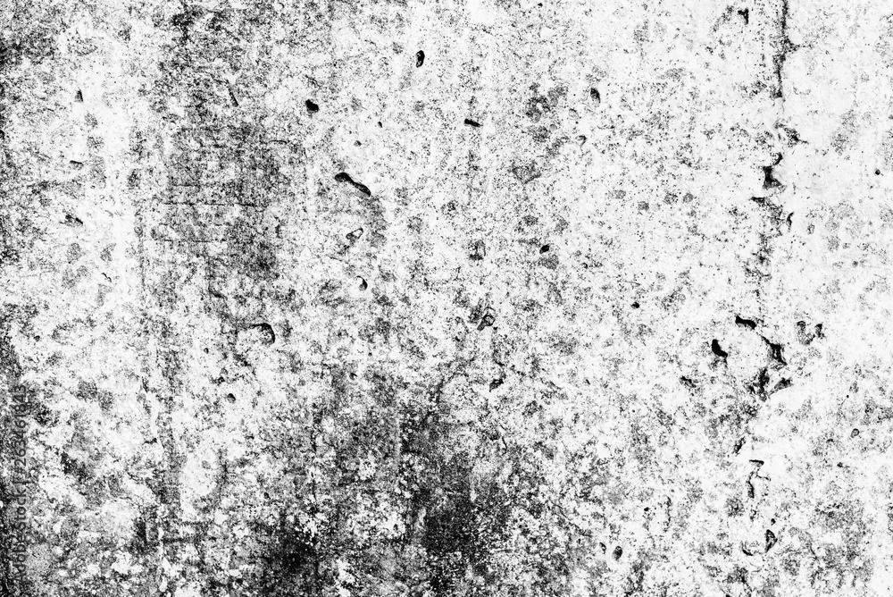 Fototapeta premium Wall fragment with scratches and cracks