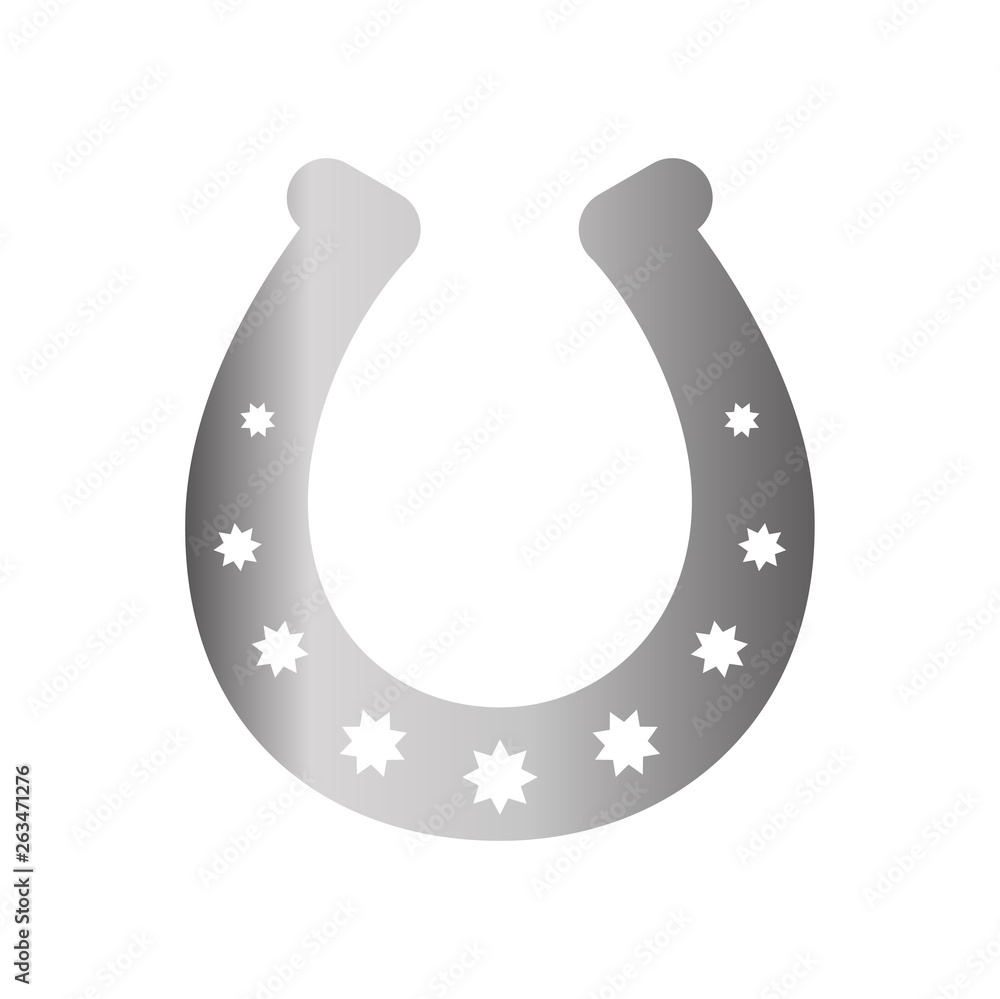 Horse shoe silver icon on background for graphic and web design. Simple vector sign. Internet concept symbol for website button or mobile app. Horse shoe silver icon on background for graphic and web design. Simple vector sign. Internet concept symbol for website button or mobile app.