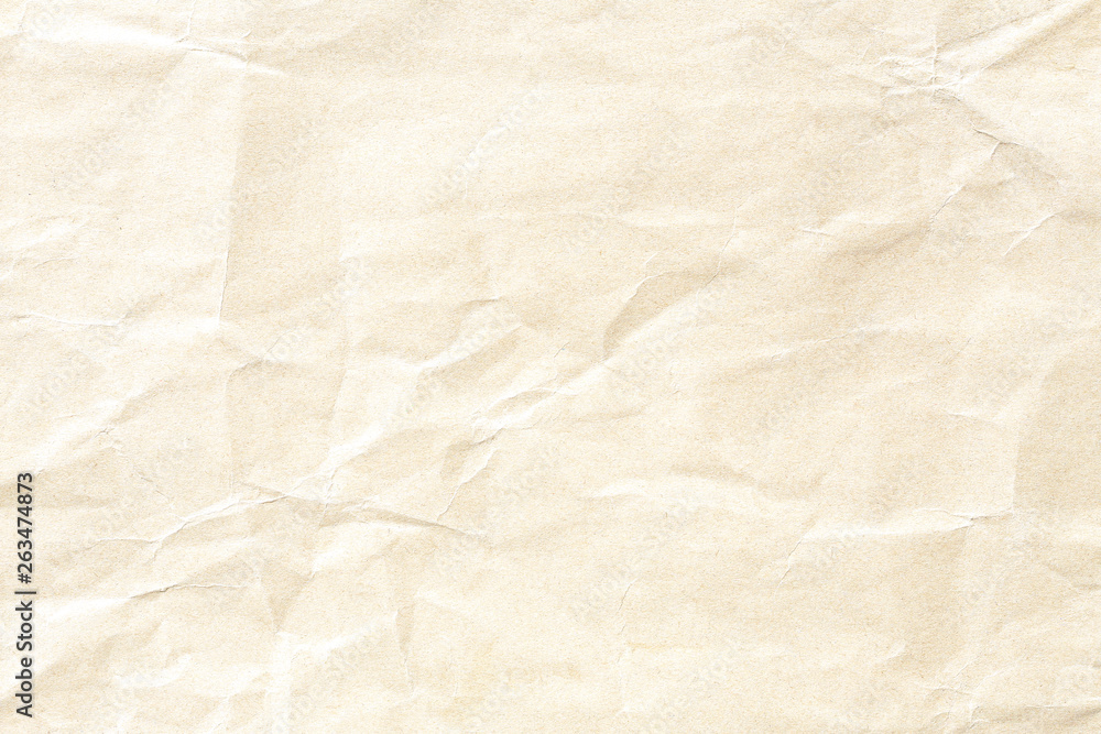 Crumpled old brown paper texture Crumpled old brown paper texture