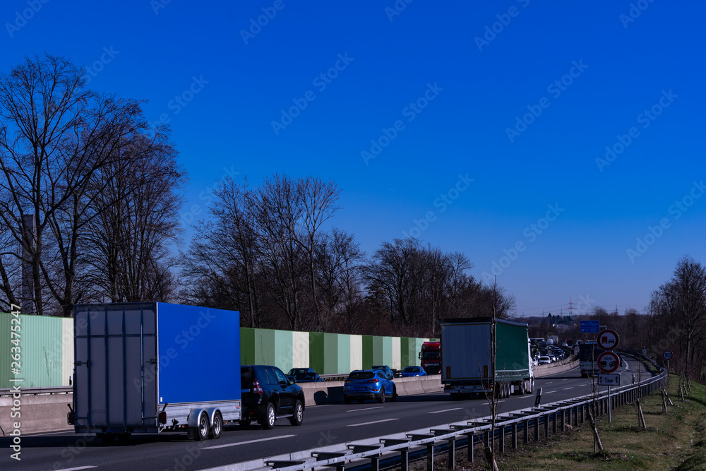 Autobahn A 40 in Dortmund-somborn Autobahn A 40 in Dortmund-somborn