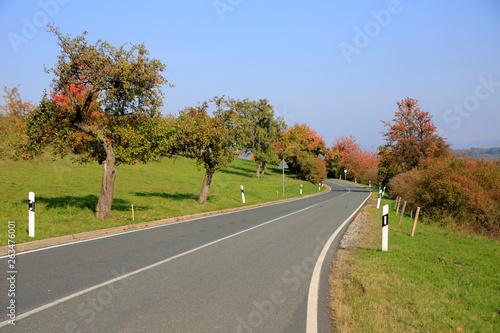 Beautiful Road in Germany, Europe photo