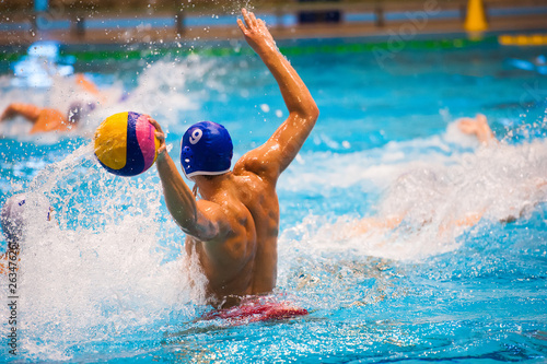 Water polo players