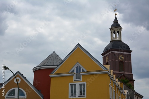 Evangelical Saint Nikolai Church in Berlin Spandau on June 10, 2015, Germany
