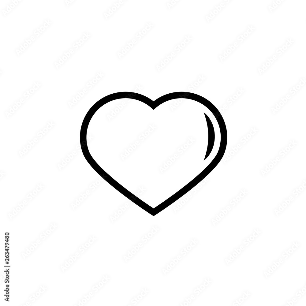 Love Icon Logo Template