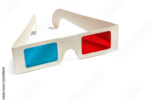 3D glasses Isolated on white background