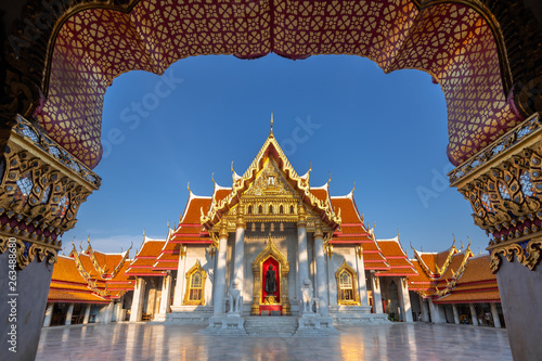 Wat Benchamabophit Dusitvanaram, Buddhist temple ,Bangkok,Thailand