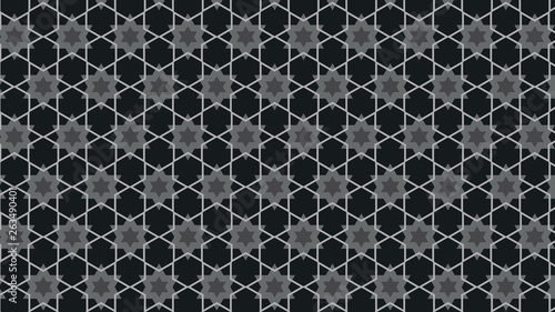 Black Stars Pattern