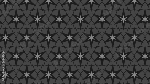 Black Stars Pattern Background