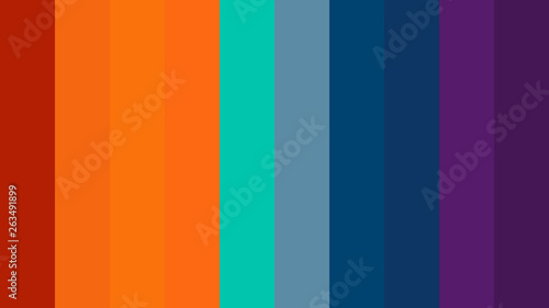 Colorful Vertical Stripes Background Vector