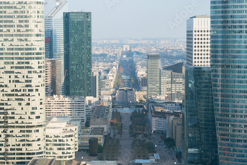 La Defense Financial District in Paris  France