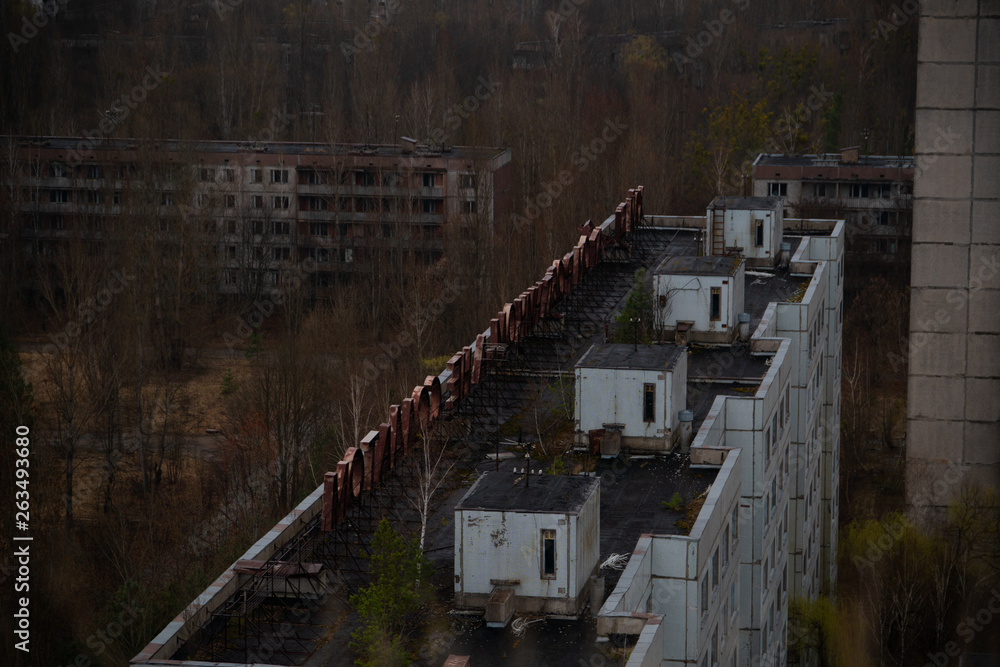 Pripyat buildings Pripyat buildings