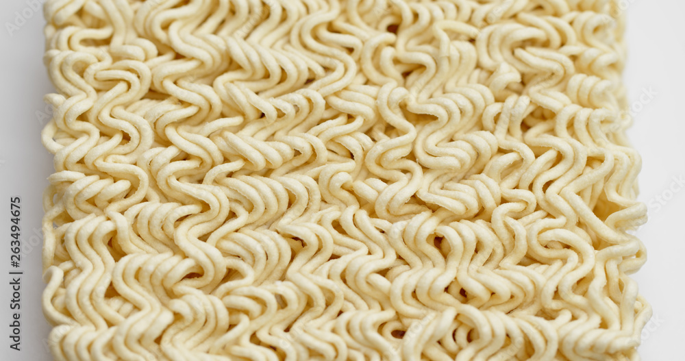 Obraz premium Dry instant noodles
