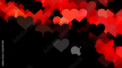 Cool Red Valentine Background