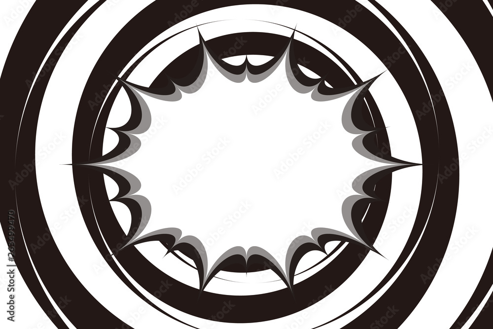 Background Wallpaper Vector Illustration Design Free Freesize Effect Line Concentration Line Comic Speed Line Speech Bubble Balloon Cloud Line 漫画の効果線 ふきだし スパイラル コピースペース 余白スペース セリフ枠 無料 ゲーム用背景素材 Stock