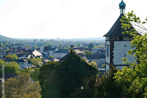 Die Dächer der Stadt Freiburg im Breisgau Altstadt, Deutschland, Europa, Schwarzwald