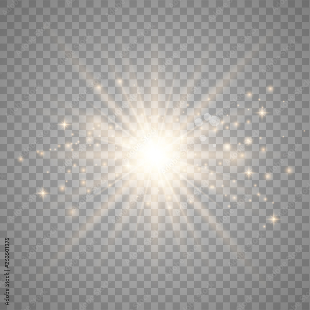 Gold Glow light effect. Gold Glow light effect.