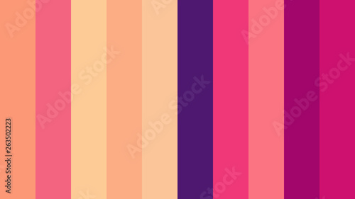 Pink and Yellow Vertical Stripes Background Illustration