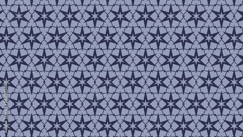 Blue Stars Pattern