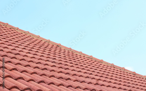 roof tiles and sky sunlight 