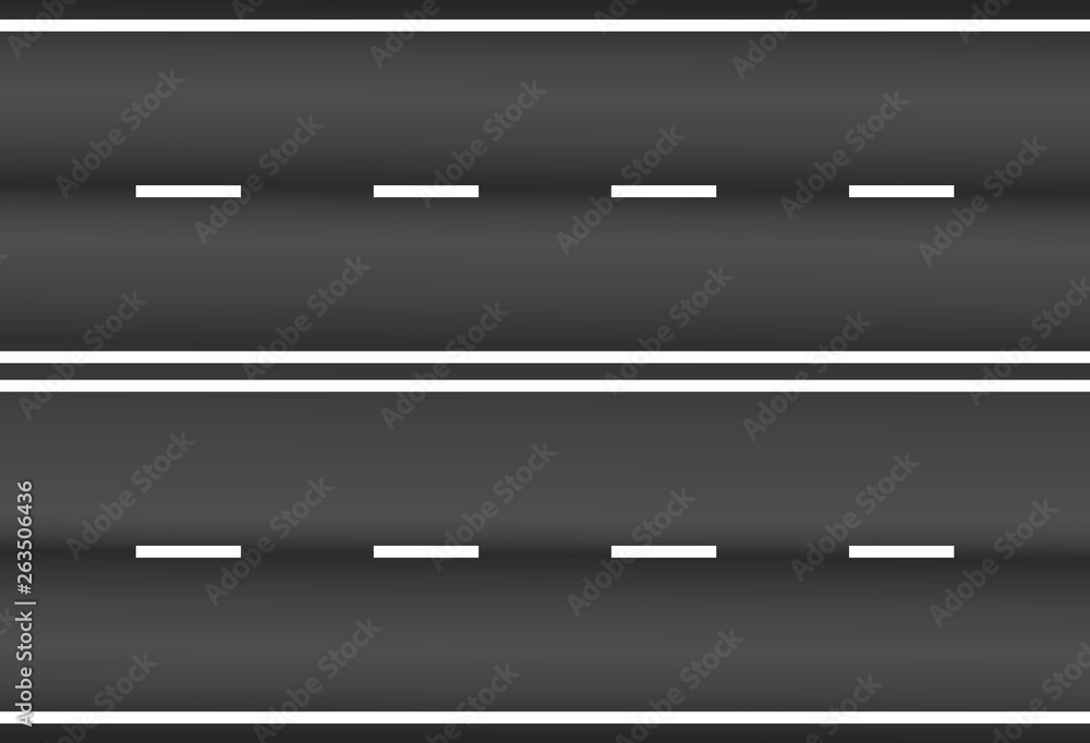 Asphalt road texture with white stripes vector eps10. Vector illustration asphalt road Asphalt road texture with white stripes vector eps10. Vector illustration asphalt road