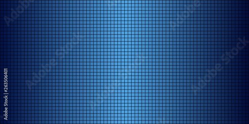 Shiny Blue abstract mosaic background - Illustration, Squares Of Light And Dark Blue