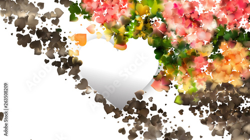 Light Color Love Background