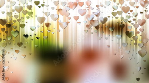 Light Color Valentines Day Background Vector Graphic