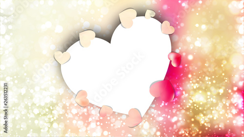 Light Color Love Background
