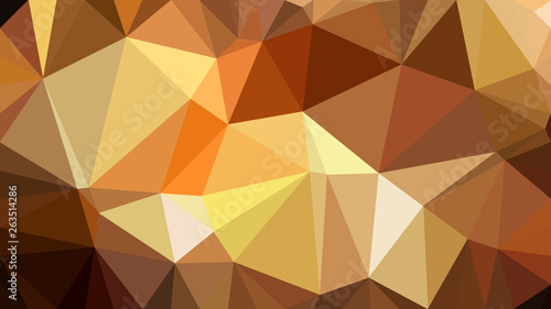 Brown Polygon Triangle Pattern Background