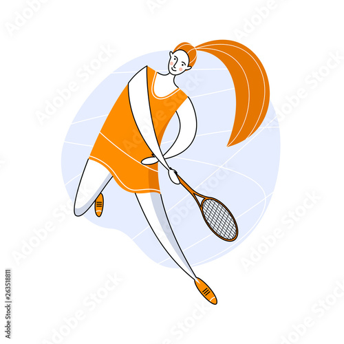 Big tennis women