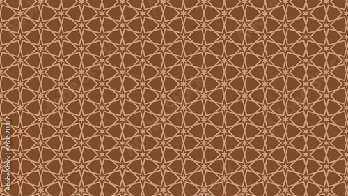 Brown Star Pattern